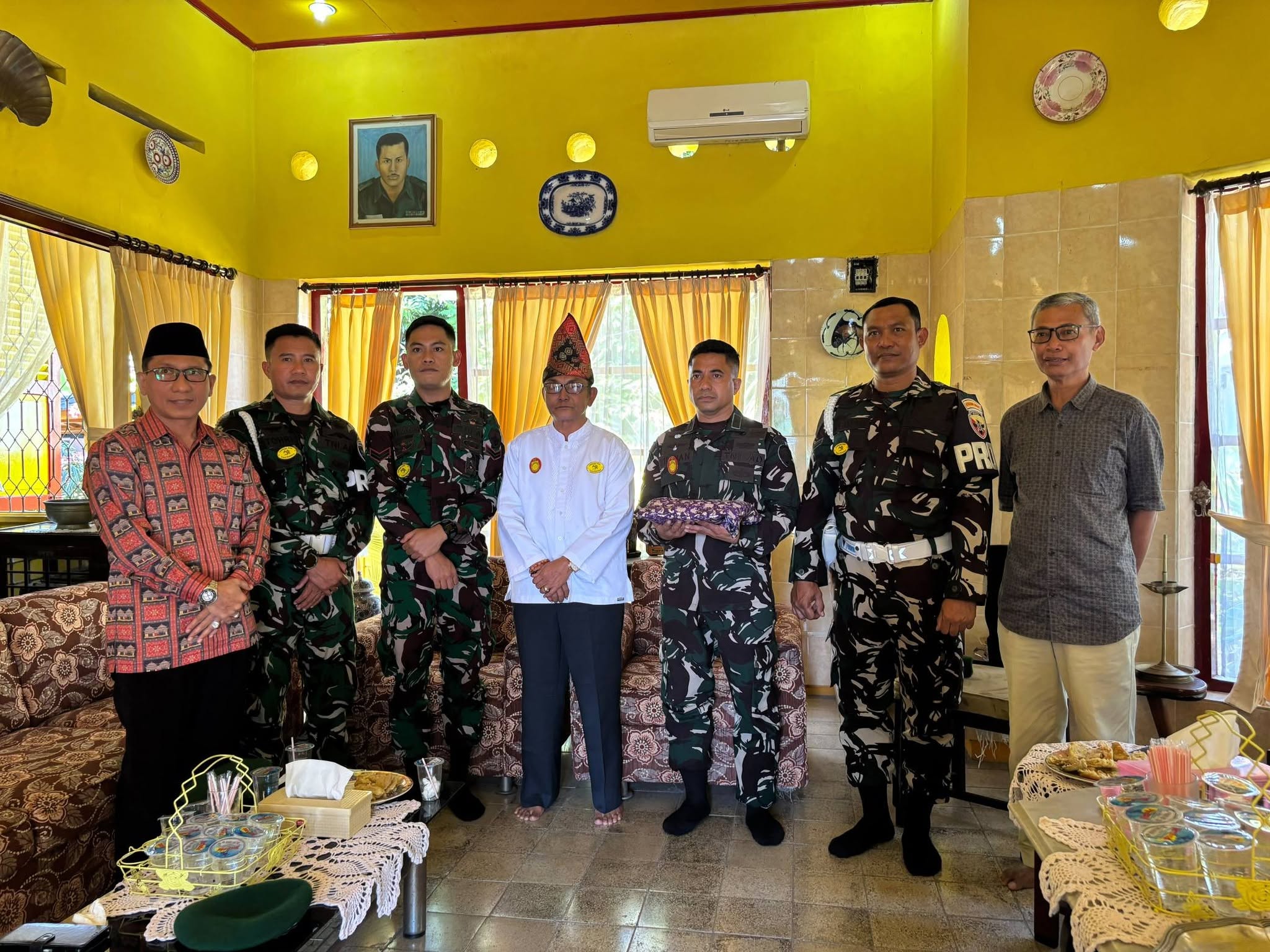 LATS Bersilaturahim dengan Perwakilan Komandan Distrik Militer (Dandim) Sumbawa